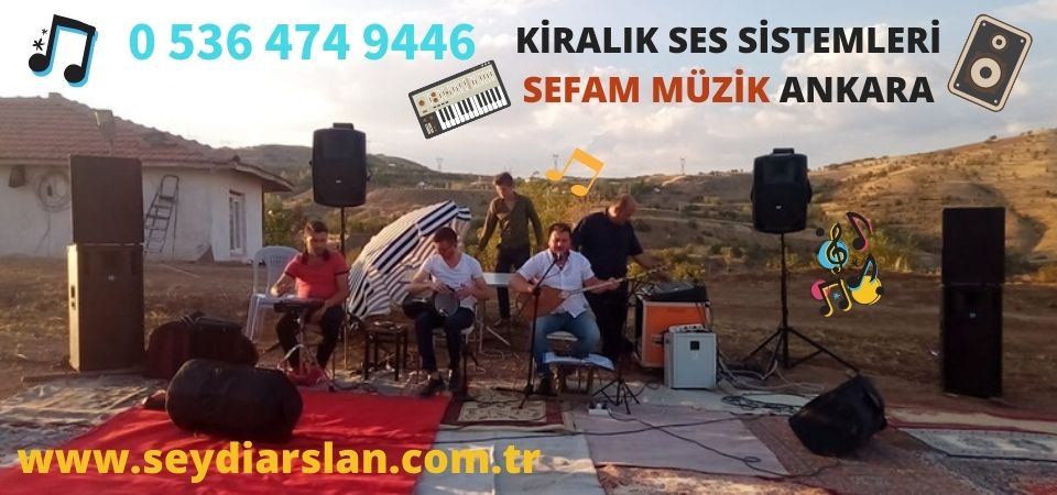 Ankara Bala Kiralık Ses Sistemi Hoparlör Ankara 0536 474 94 46 - 0552 474 94 46