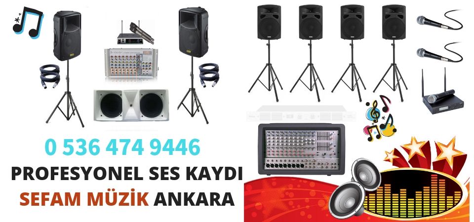 Ankara Elmadağ Profesyonel Stüdyo Ses Kaydı Yapılır 0536 474 94 46 - 0552 474 94 46