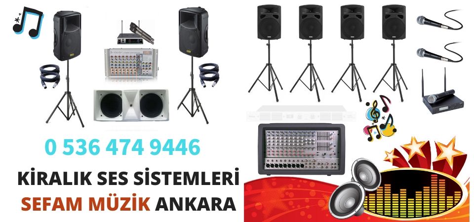 Ankara 30 Ağustos ELVAN MAH. Günlük kiralık ses sistemi 0536 474 94 46 - 0552 474 94 46